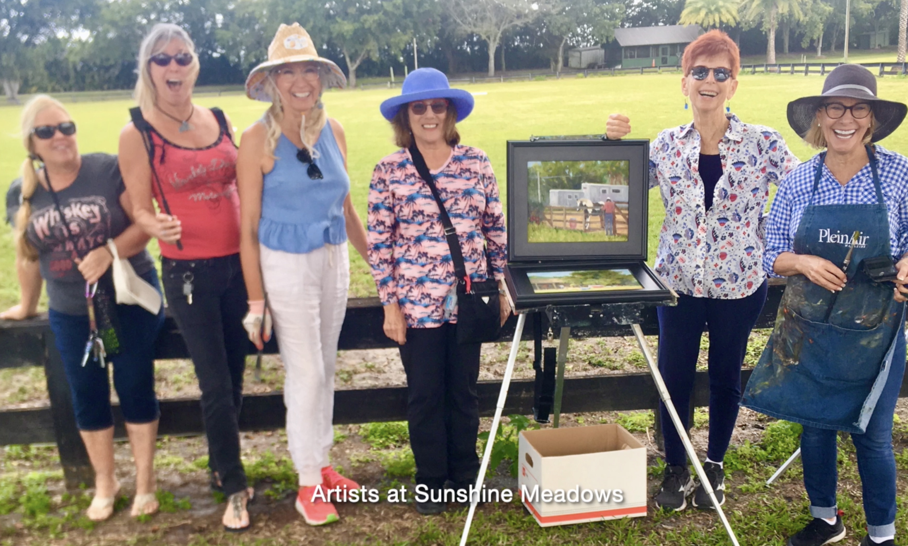 Artists at Sunsine Meadows