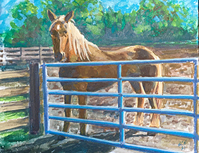 Palomino, My Pal by Debby Coles Dobay